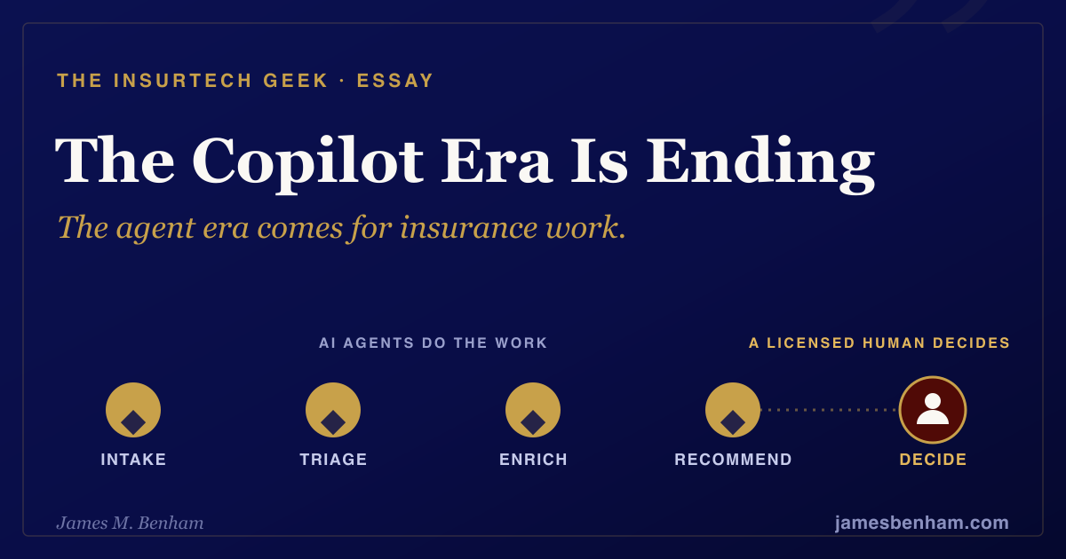 The Copilot Era Is Ending in Insurance
